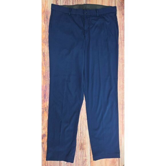 Nike Mens Golf Dri-Fit Navy Standard Fit Pants 36x34 - Picture 1 of 8
